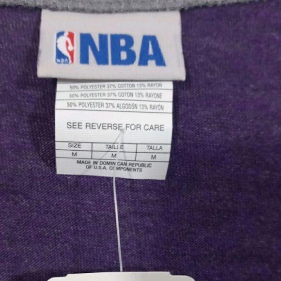 NBA Hornets Long Sleeve Pajama Top -G - Picture 3 of 3